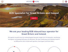 Tablet Screenshot of hotels-more.com